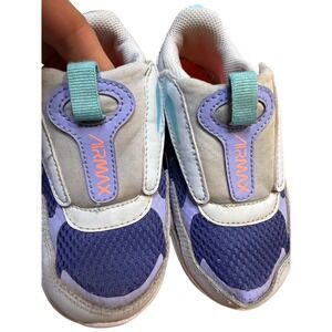 Nike Air Max Toddler Shoes 8C Purple White Teal Lilac Pink CW1629 500